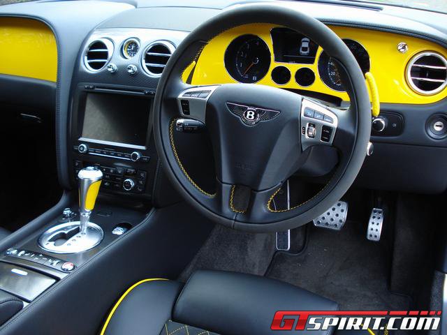 Bentley Continental Supersports With Yellow Accents