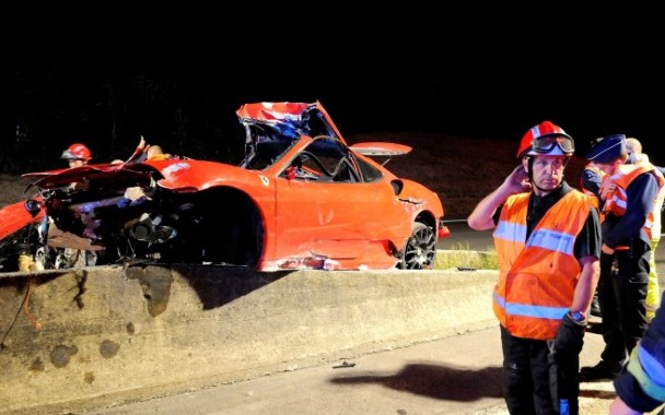 Ferrari F430 Horror Accident at Spa Francorchamps Photo 4