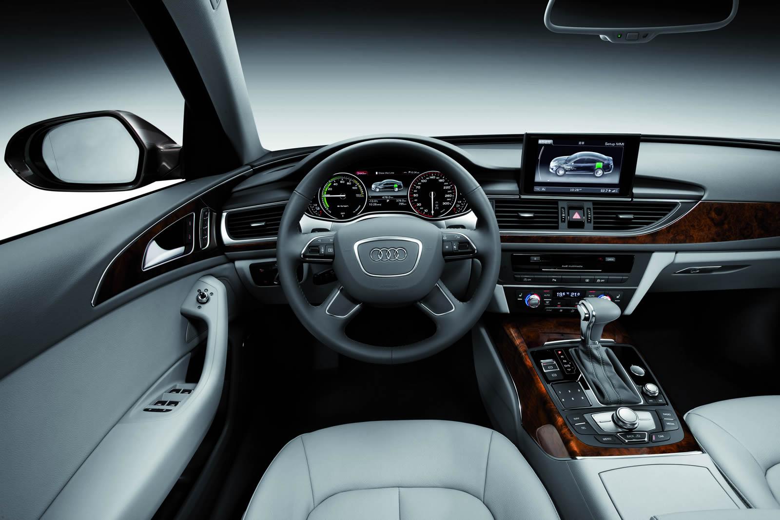 Салон Audi A6 L e-tron. Концепт 2012 года