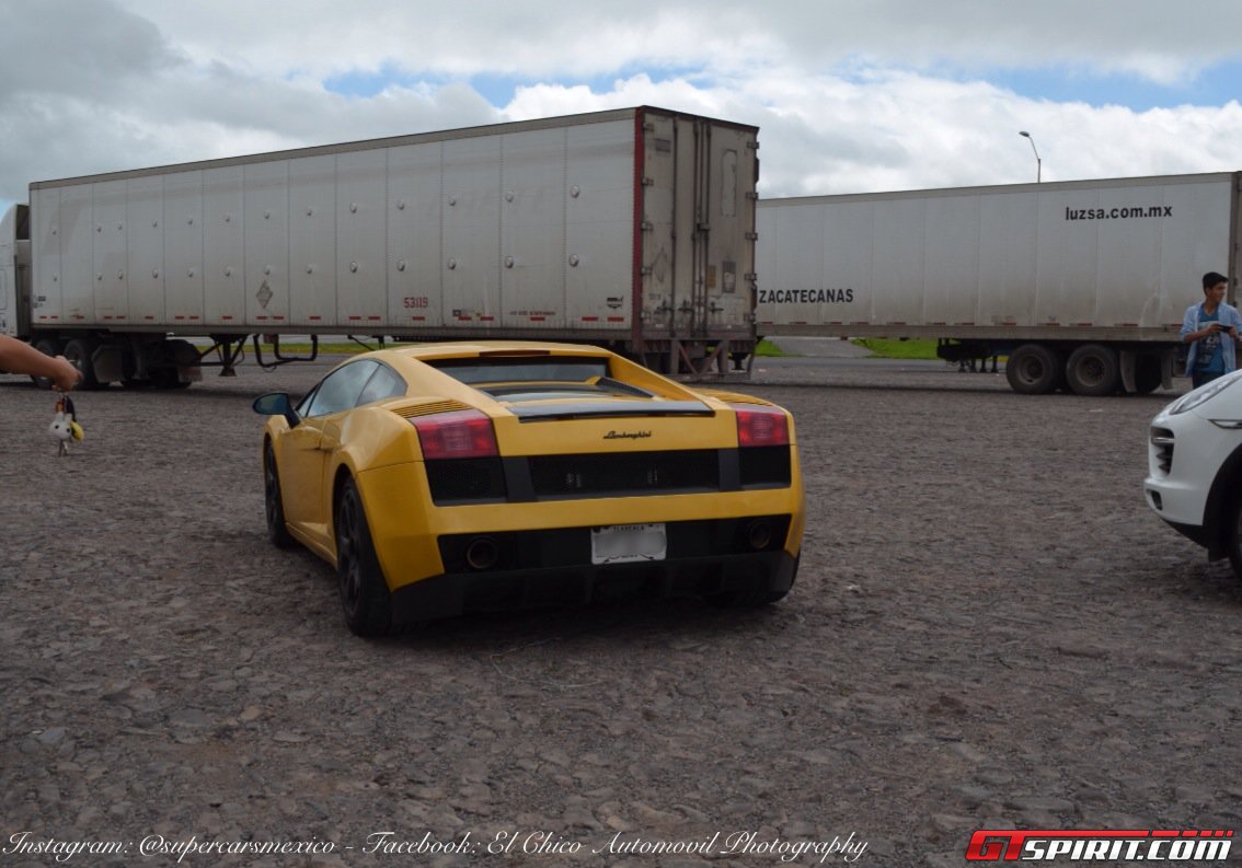 Фото | Жёлтый Lamborghini Gallardo