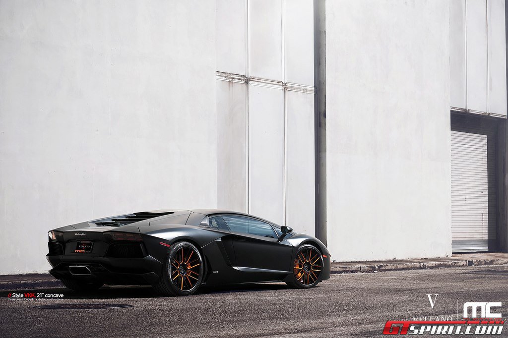 Lamborghini Aventador LP700-4 on VKK Vellano Wheels Photo 4