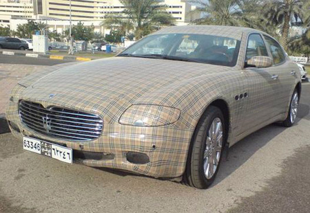 This time it's not the tuning of this Maserati Quattroporte 