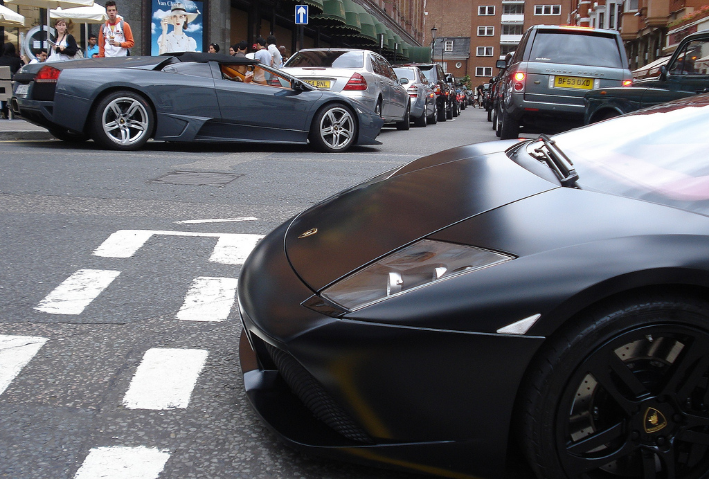 day in London you can probably expect to see a fair amount of supercars