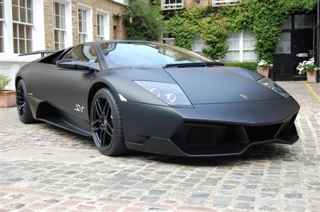 This beautiful matt black Lamborghini LP670 SV is one of the first LP670
