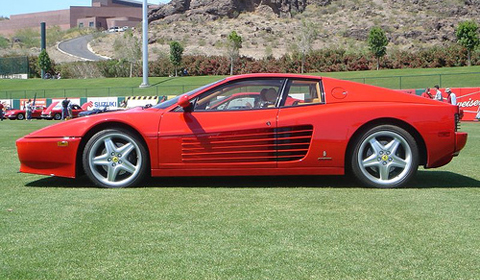 Ferrari Testarossa A Swiss millionaire appeared in court today over a 