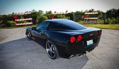 One of their latests projects is based on a Corvette a black C6 outfitted 