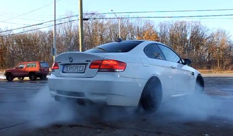 Video IND Supercharged M3 E92 Burnout BMW Videos By MR on February 19
