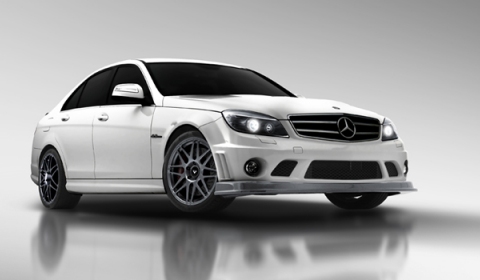 Vorsteiner has released a small body kit program for the C63 AMG