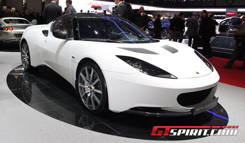 Lotus brought a concept version of their Lotus Evora to Geneva that features