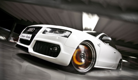 Audi S5 White. Senner Tuning Audi S5 White