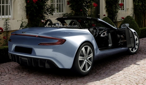 Rendering Aston Martin One77 Volante Along with the Rapide Cygnet and the 