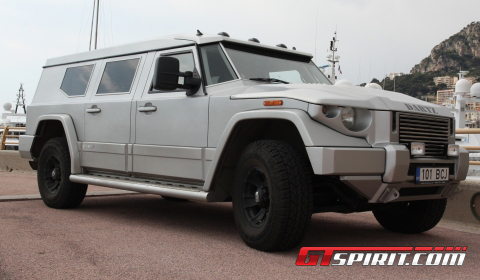 The Russian Prombron'uber luxury' Kombat T98 made by Dartz makes the 
