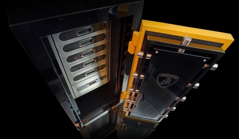 Brown Safe Manufacturing has developed a custom Lamborghini safe offering 
