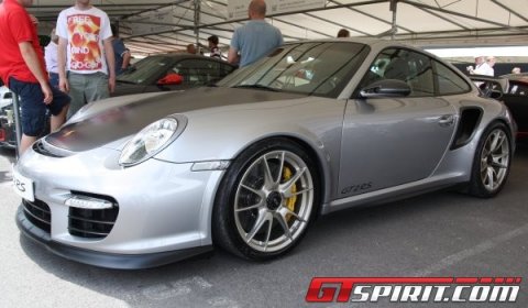 Porsche is displaying the 2011 911 GT2 RS at Goodwood Festival of Speed