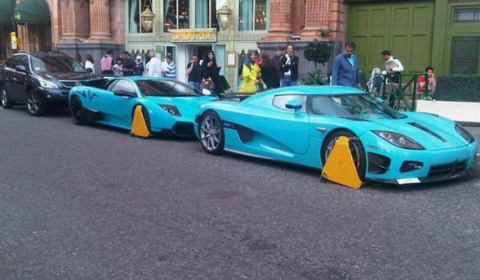 Clamped Supercar Duo in London Auch We all know what can happen if we do 