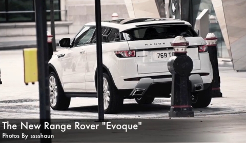 Spyshots New Range Rover Evoque in London