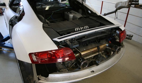 First Pictures Audi R8 V10 BiTurbo by MTM After initial pictures shown last