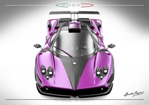 The hypercar follows the Zonda Uno and Zonda HH both two brand new oneoff 