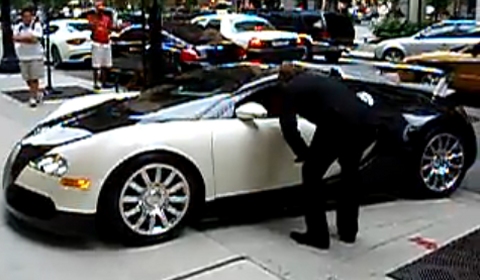  Bugatti Veyron on Video Showing A Bugatti Veyron Driven By Its Future Owner Or Shall