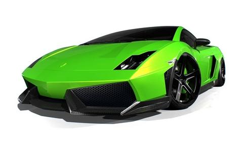 AMV Design Lamborghini Gallardo LP 540 Green Goblin