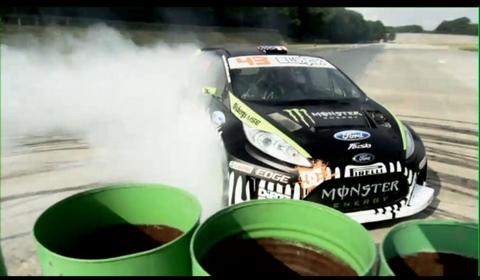 Ken Block's video's are definitely eyecatching but that's not enough for