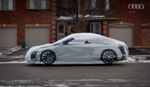 Audi R8 Spyder Car Cover for Unhappy BMW and Mercedes Owners