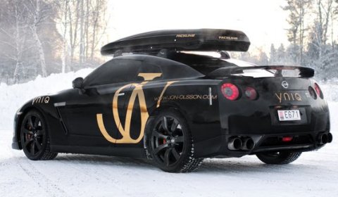 The Nissan R35 GTR Olsson Winter Edition is a perfect touring car with 