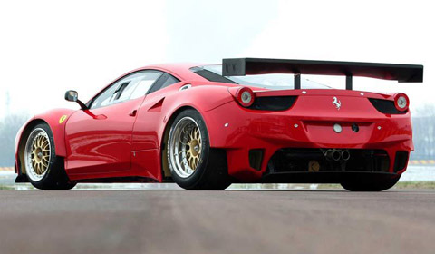Today we have a series of new photos of the Ferrari 458 GT2 that will