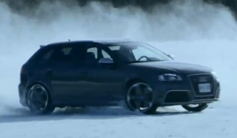 Video Audi RS3 Sportback Drifting in the Snow