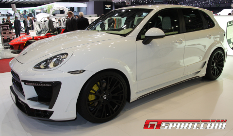 The second generation 2010 Porsche Cayenne is the basis for the Lumma Design
