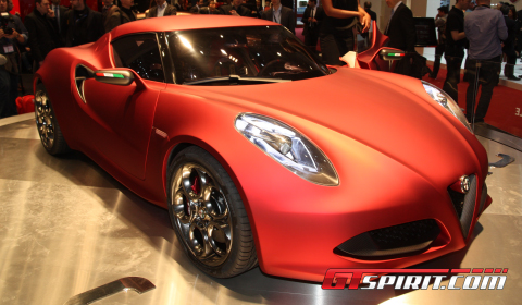 The Alfa 4C Concept is a classic formula of a twoseater midengined