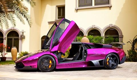 Purple Lamborghini Pics 1