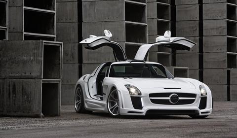 FAB Design showed their version of the SLS AMG at the Geneva Motor Show back