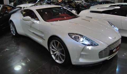 For Sale White Aston Martin One77 at Alain Class Motors