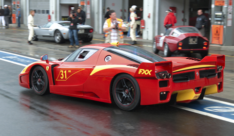 Ferrari FXX Evoluzione In 2008 the FXX improved under the Evoluzione kit 