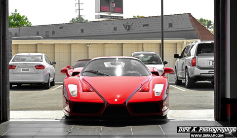 The Ferrari Enzo is a true successor of the legendary supercars like the F40
