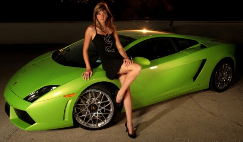 Cars Girls Lamborghini LP5604 Gallardo Alicia Thill