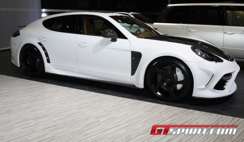 The Mansory Panamera Turbo received a power pack a spectacular body design
