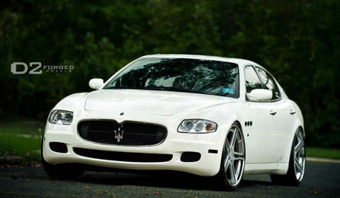The Maserati Quattroporte is one of the most stylish cars available