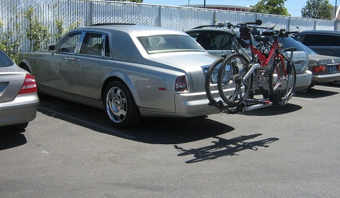 Rolls Royce Phantom Bike Rack Last month our friends over at Luxury4Play 