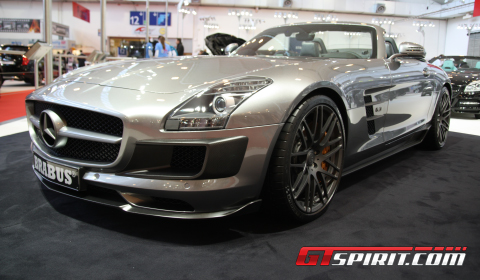 Brabus released their take on the 2012 MercedesBenz SLS Roadster at the 