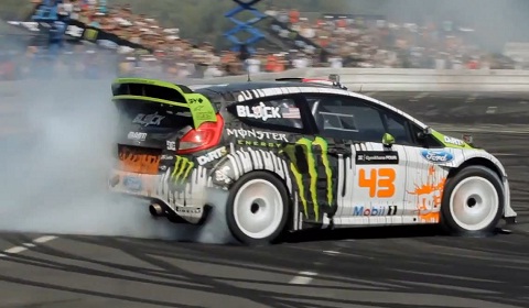 Ken Block World Tour 2011 Monster World Rally team in collaboration with 