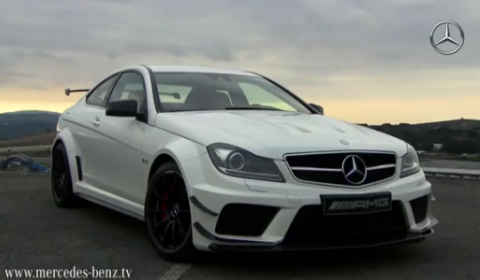 The C63 AMG Coup Black Series is based on the Mercedes CCoup C204 and 