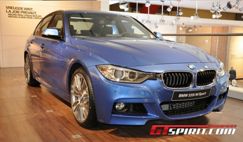  on At The Brussels Auto Salon Bmw Placed Their 3 Series  F30  In The