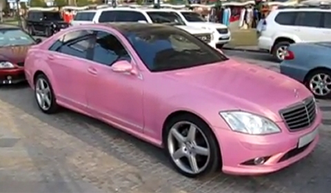 Mercedes Benzclass 2012 on Overkill  The Latest Member To The Pink Family Is This Mercedes Benz
