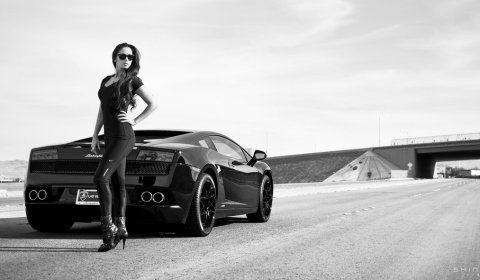 Cars Girls Lamborghini Gallardo LP5502 Black Series Joli Robinson