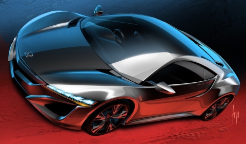 Honda NSX Concept Debuts at Geneva Motor Show