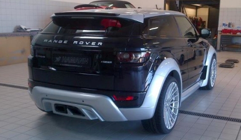 Car spotter SpotterGijs snapped the brand new Hamann Range Rover Evoque 