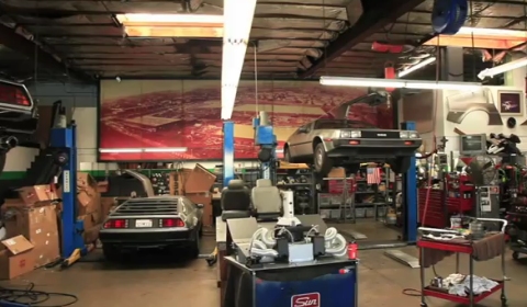 Video Matt Farah Drives The World's Fastest DeLorean TUNED and Matt Farah