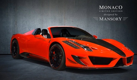 Mansory Monaco Ferrari 458 Spider A video showing what is claimed to be the